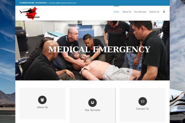 Avada theme site design template sample