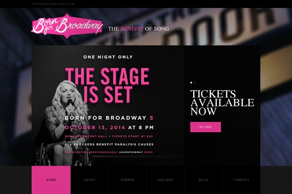 bornforbroadway.com site used Theme1630