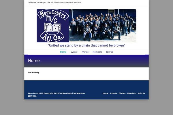 Frisco theme site design template sample