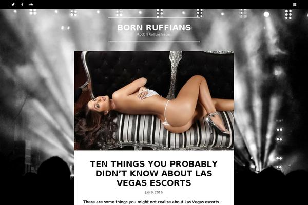 Singl theme site design template sample