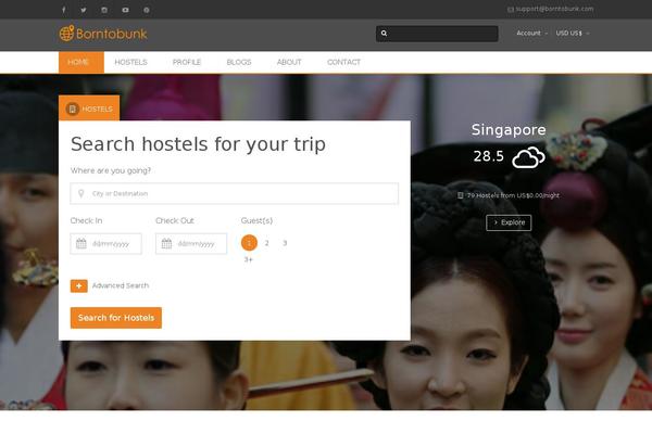 Traveler-childtheme theme site design template sample