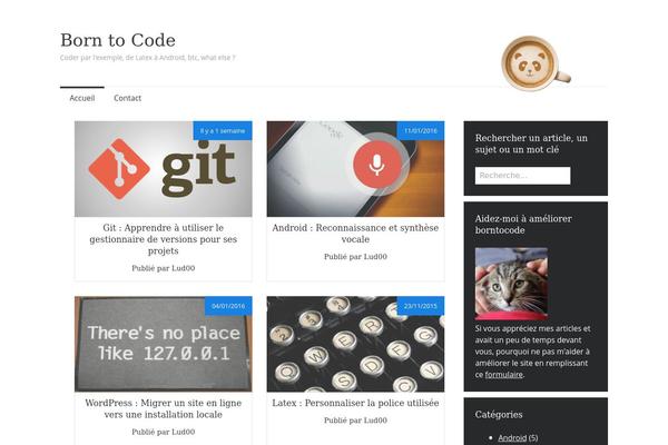 Semicolon theme site design template sample