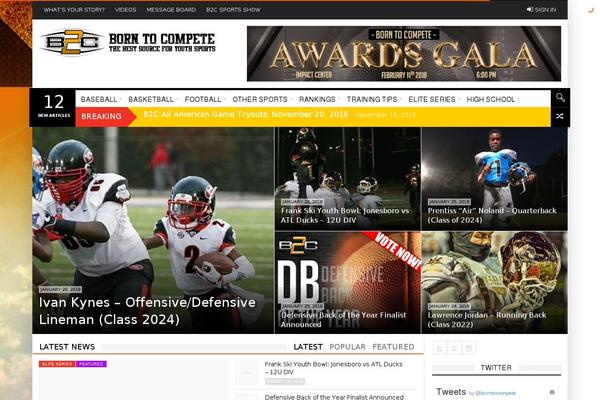 Extra theme site design template sample