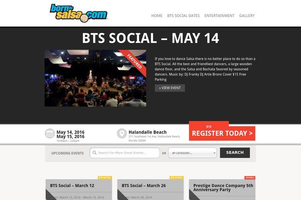Januas theme site design template sample