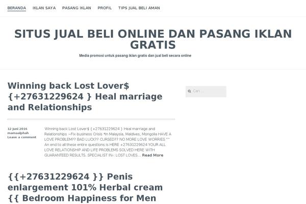 borobudurmall.com site used Ngiklan1.0