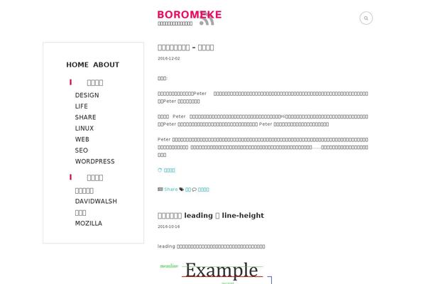 boromeke.com site used Boromeke