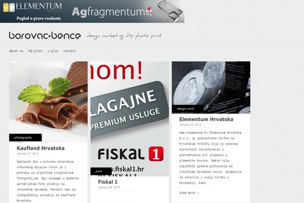 Gridly theme site design template sample