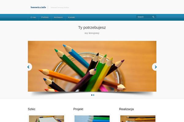 BizWay theme site design template sample