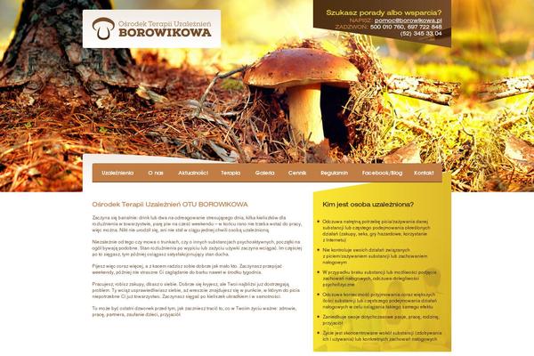 Site using TablePress plugin