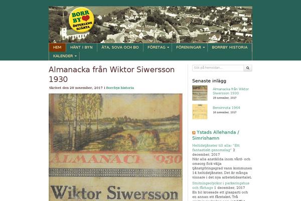 borrby.se site used Borrby