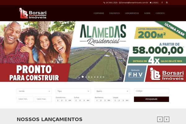 Floripa theme site design template sample