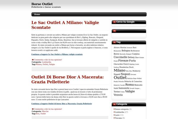 borse-outlet.com site used Box Tube