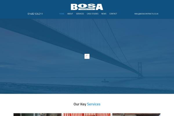 bosacontracts.co.uk site used Impreza
