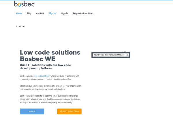 Contentberg theme site design template sample