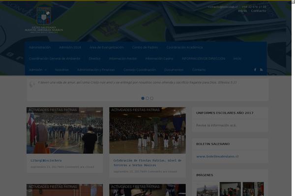 Universe theme site design template sample