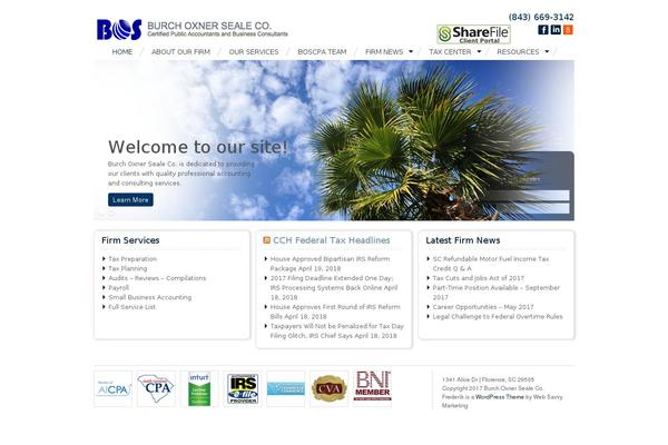 Site using Simple Banner plugin
