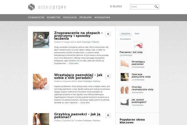 Collective theme site design template sample