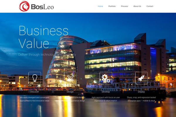 Satellite theme site design template sample