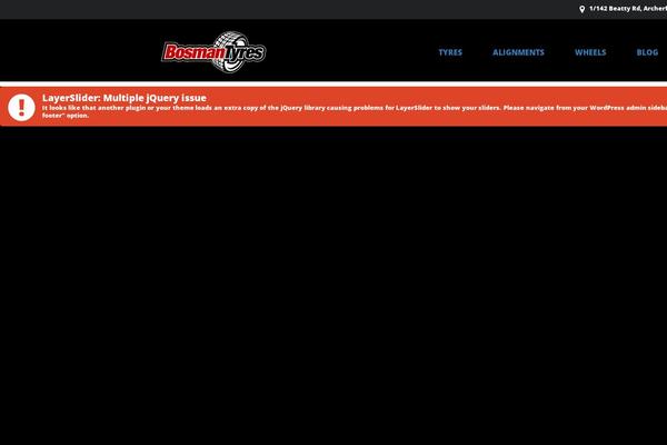 bosmantyres.com.au site used Bosmantyres