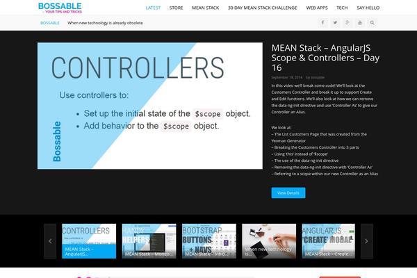 Truemag theme site design template sample