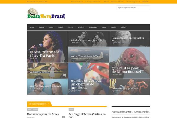 Extranews theme site design template sample