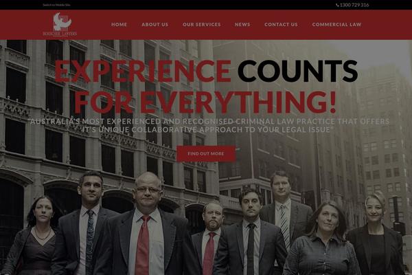 Oconnor theme site design template sample