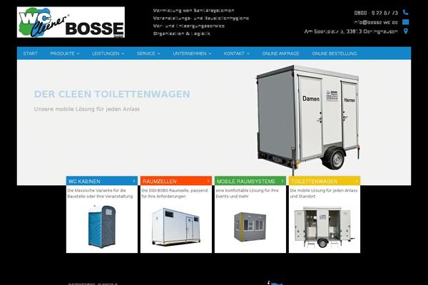 bosse-wc.de site used Template-c