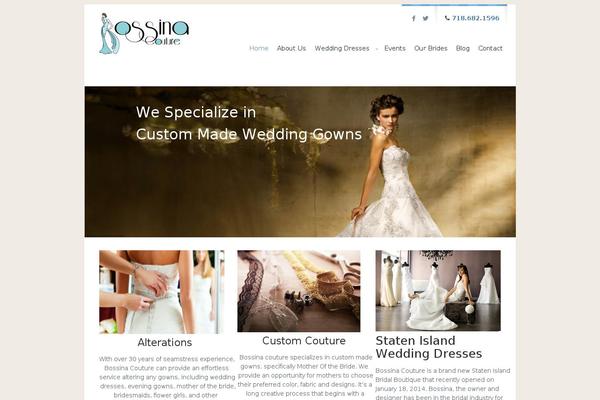 Bretheon theme site design template sample