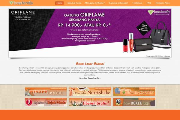 bossfamily theme websites examples