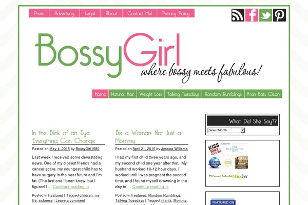 Weaver theme site design template sample