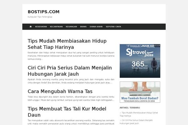 Xmag theme site design template sample