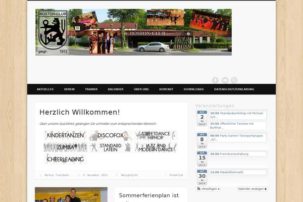 Pinboard theme site design template sample