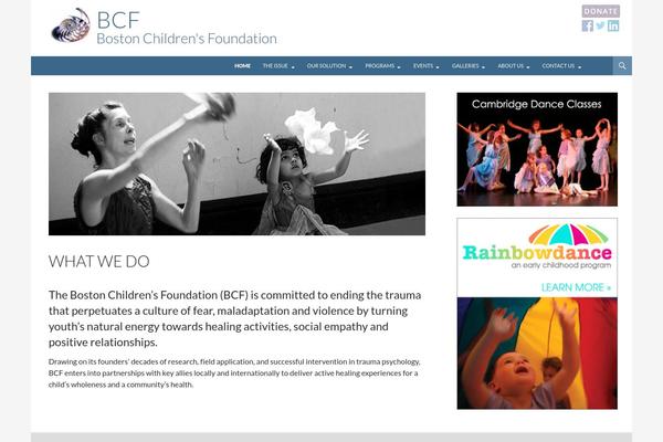 Twentyfourteen Child theme site design template sample