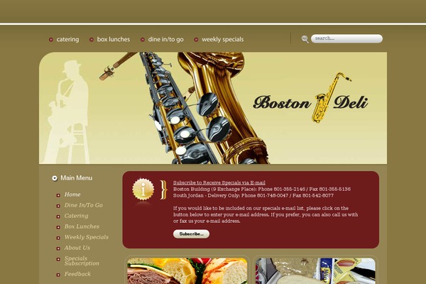 Ascend theme site design template sample