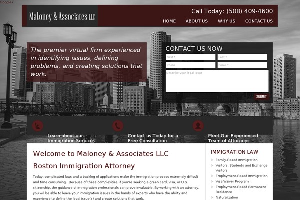 bostonimmigrationattorney.net site used Maloney