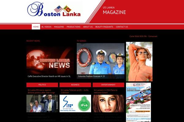 Twenty Thirteen theme site design template sample
