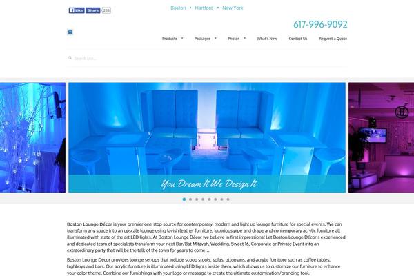Silicon theme site design template sample