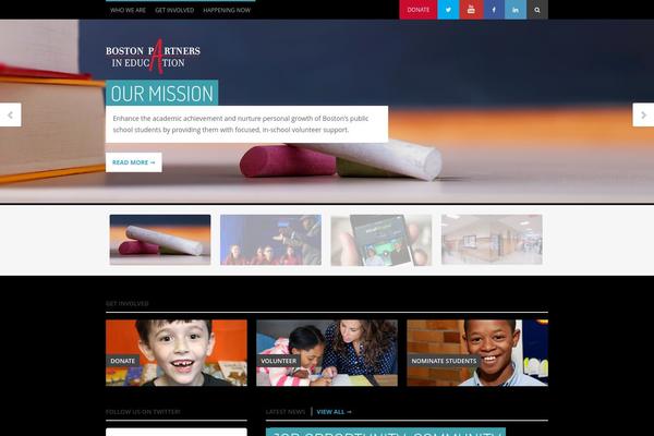 Mission theme site design template sample