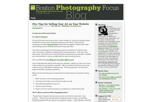 bostonphotographyfocus.org site used Mandigo