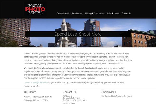 Fable theme site design template sample