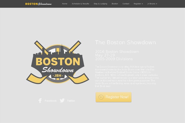 Encore theme site design template sample
