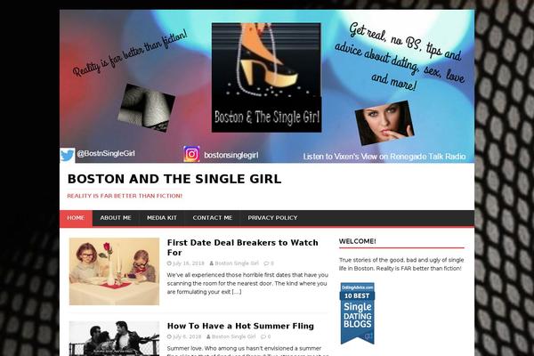 The NewsMag theme site design template sample