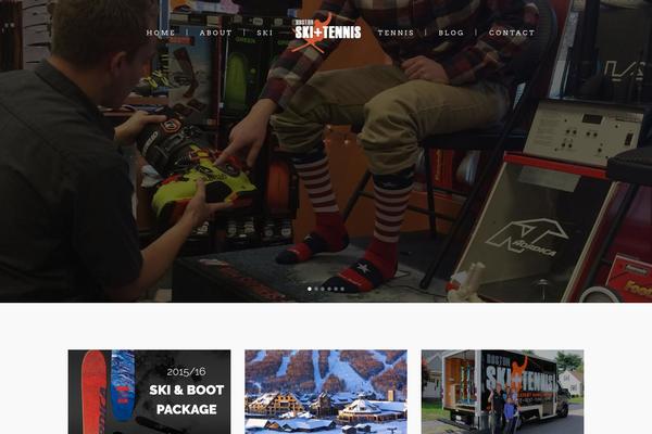 Hazel theme site design template sample