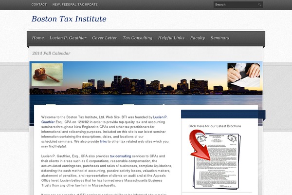 bostontaxinstitute.com site used Legal-theme