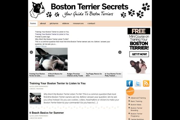 Site using SlideDeck 1 Lite Content Slider plugin