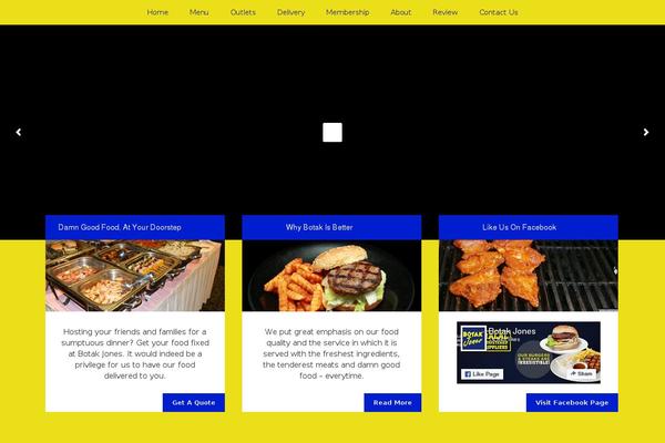 Espresso theme site design template sample