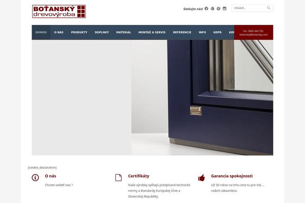 Nyx theme site design template sample