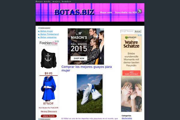 ColdBlue theme site design template sample