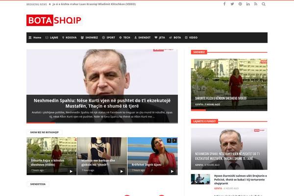 Site using Cocorico Social plugin