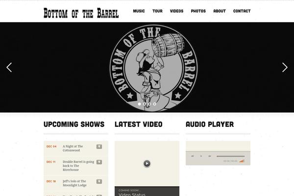 Soundstage theme site design template sample